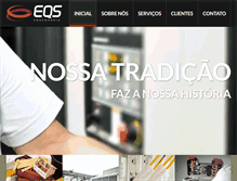 Tablet Screenshot of eqsengenharia.com.br